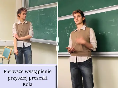 Przemówienie przyszłej prezes